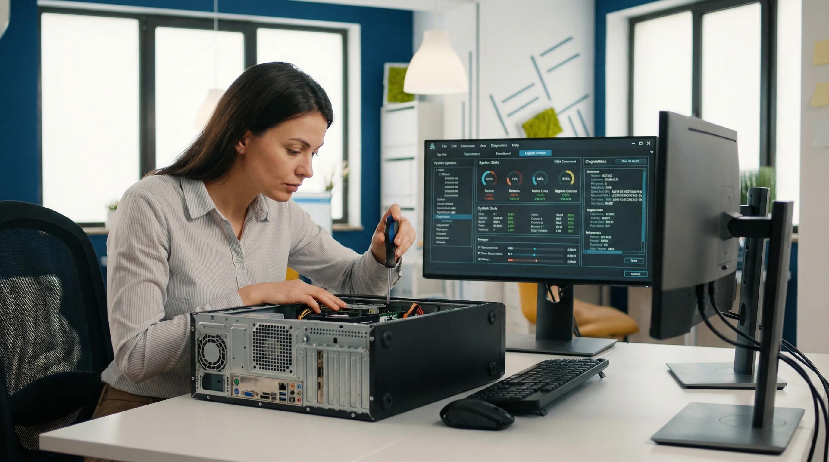Maintenance et support informatique
