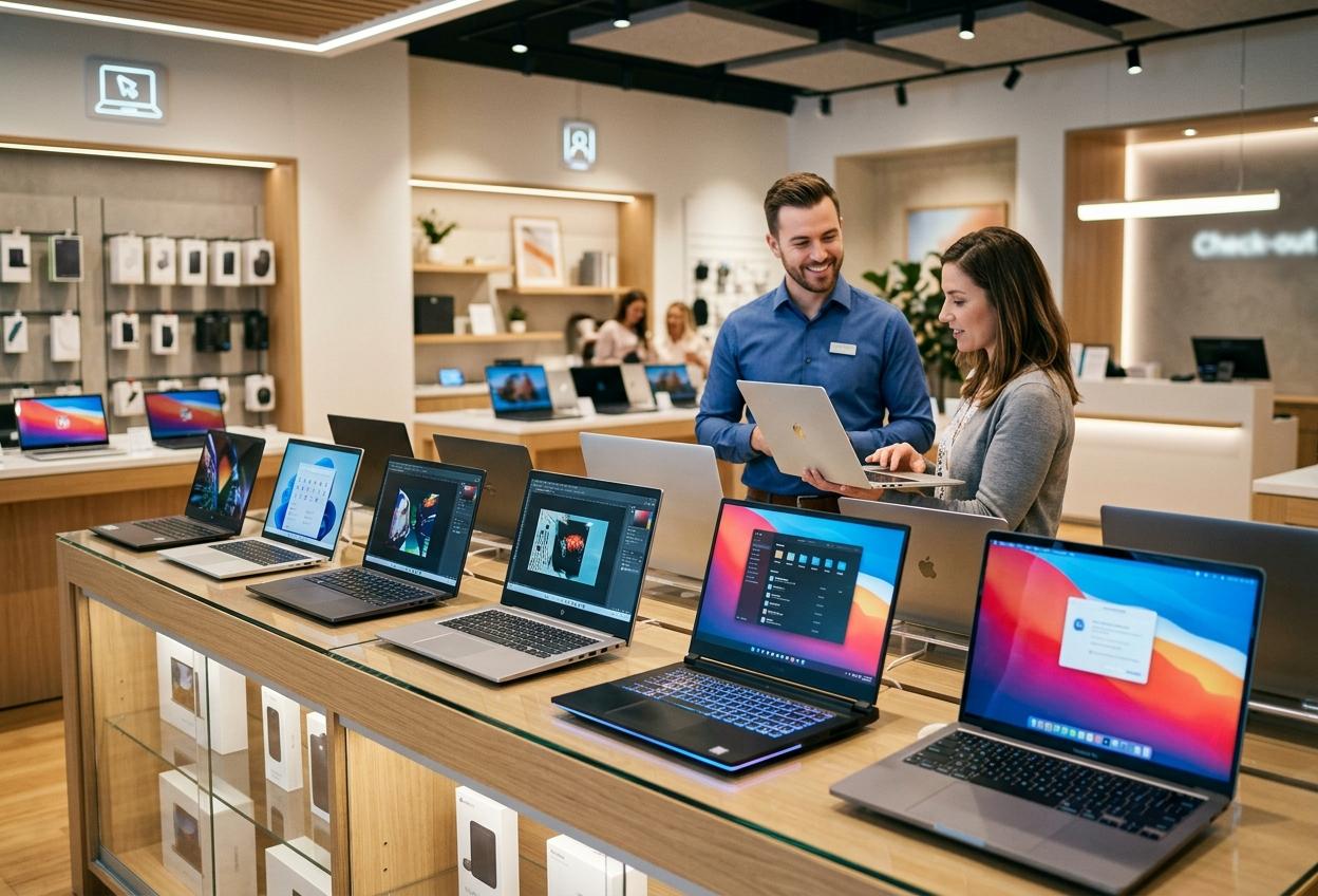 Vente d’équipements et de matériels informatiques
